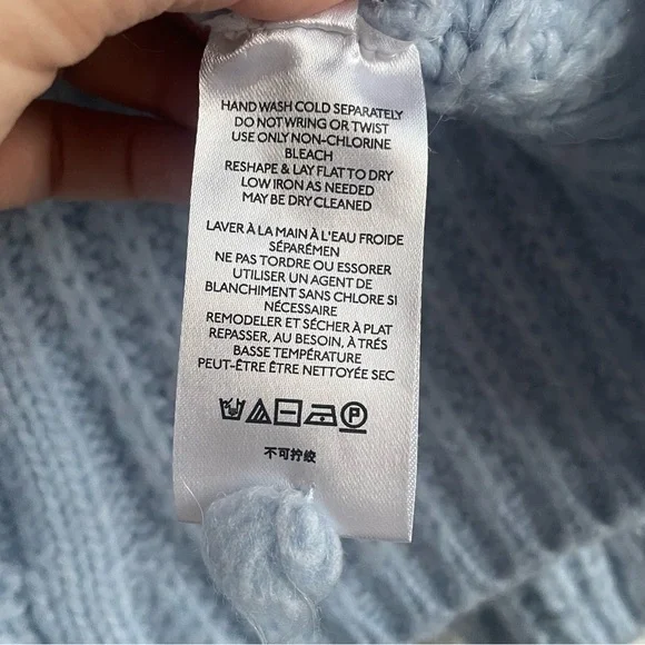 Anthropologie Ramona Cable-Knit Sweater. Pre-Owned. - Picture 10 of 13